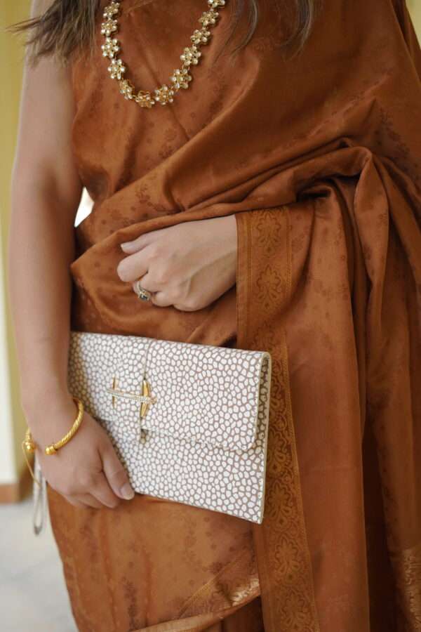 Mustard Gold Zari Katan Banarsi Saree SSK-0001